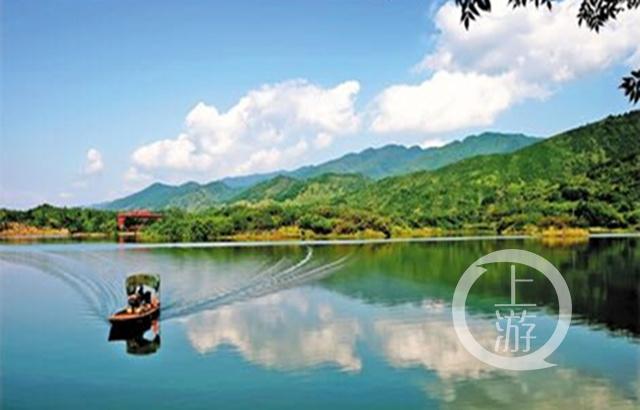 重庆迎风湖国家湿地公园。