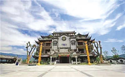 万州狮子山游客集散区接待大厅