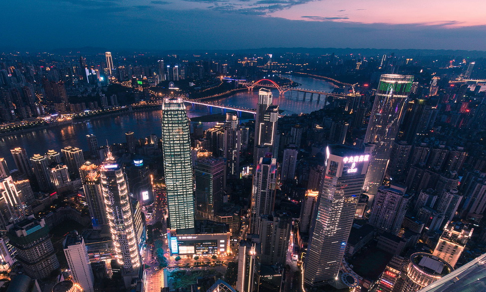 重庆360°夜景最佳观赏点WFC观景台